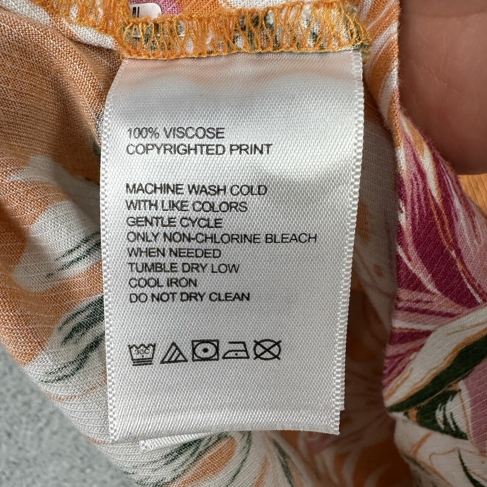 Tommy Bahama Hawaiian Shirt Mens 3XL Multicolor Floral Tropical‎ Camp Resort - Picture 6 of 11
